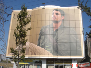 cephe giydirme - delikli folyo